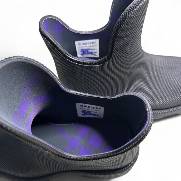 Burberry Women's Ray Rubber Ankle Boots sz 38 EU. NEW IN BOX - Picture 5 of 6